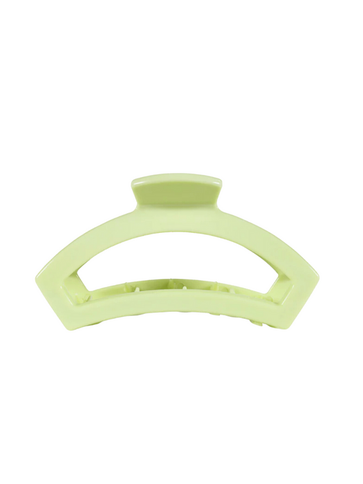 TELETIES Medium Open Claw Clip Aloe, There!