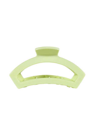 TELETIES Medium Open Claw Clip Aloe, There!
