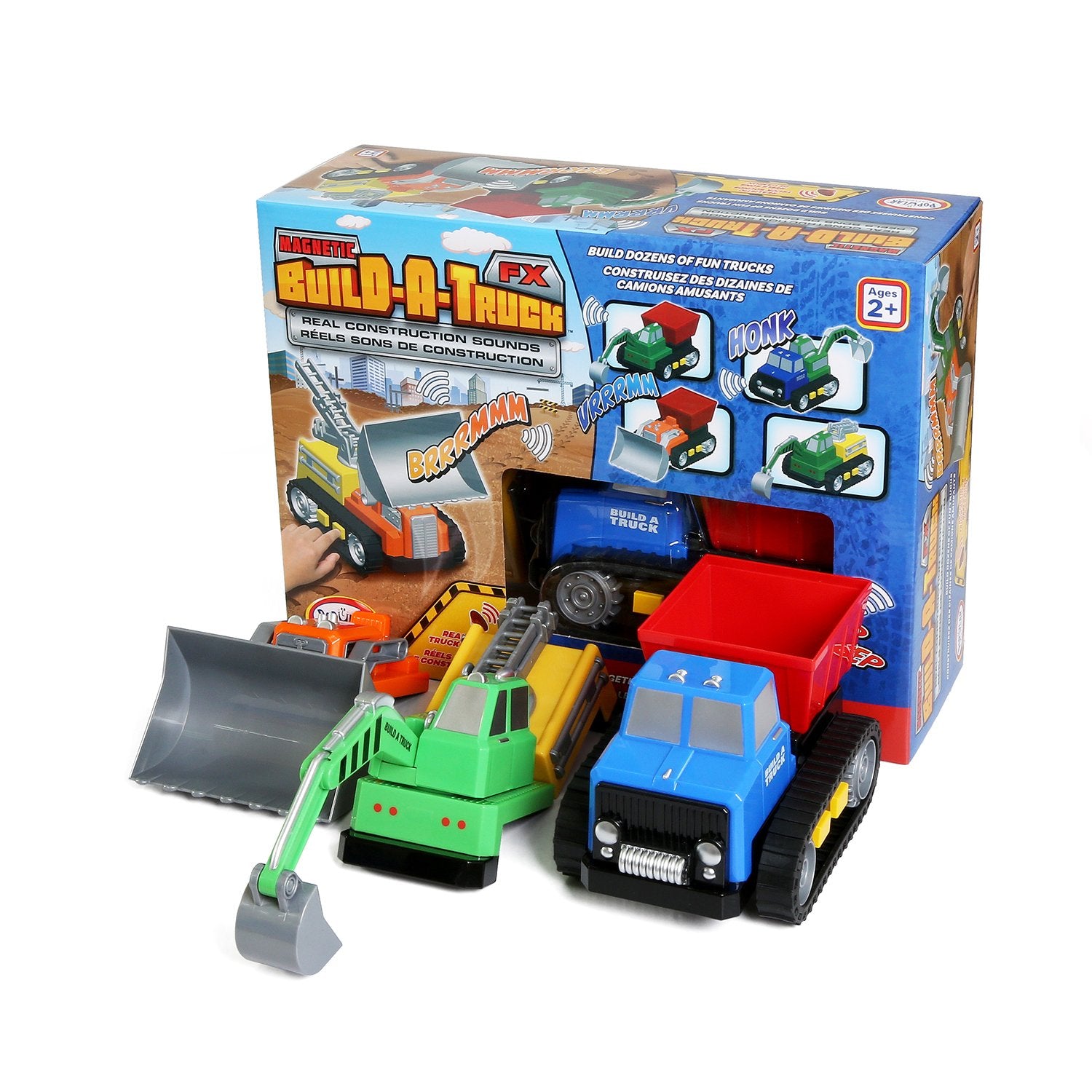 Magnetic Build-A-Truck FX Set