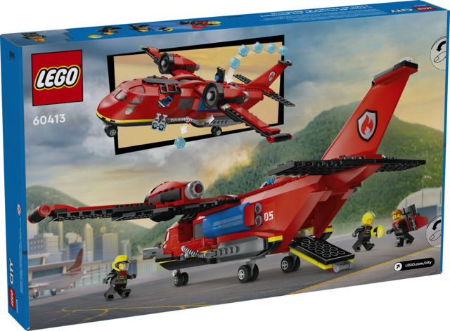 Fire Rescue Plane Lego City 60413