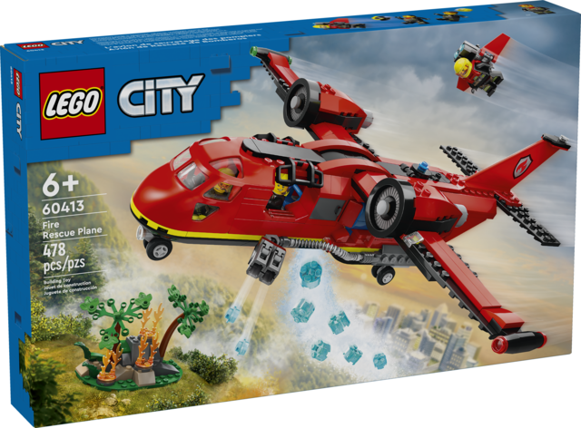 Fire Rescue Plane Lego City 60413
