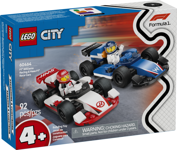 F1 Williams Racing & Haas Lego City