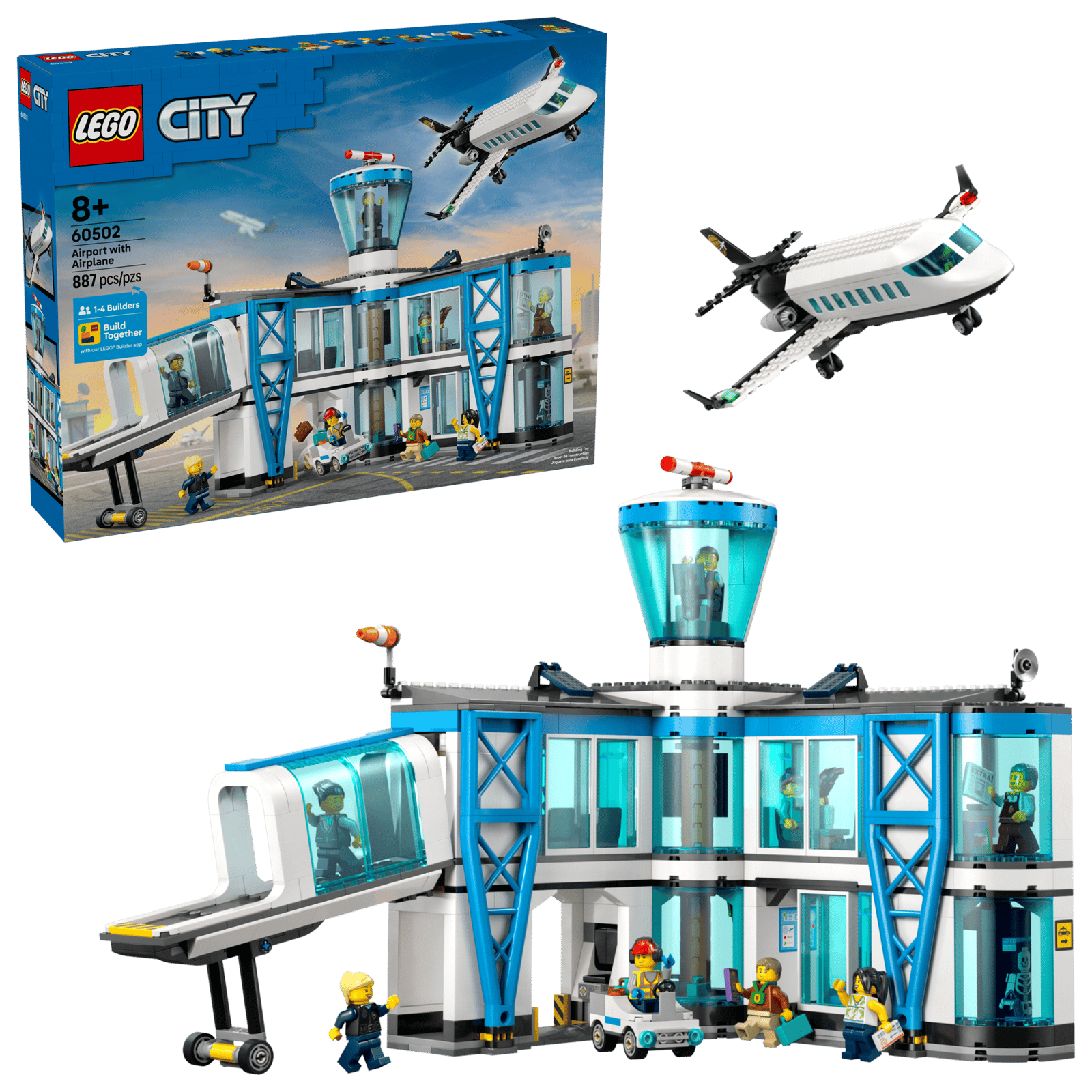 Lego Airport with Airplane