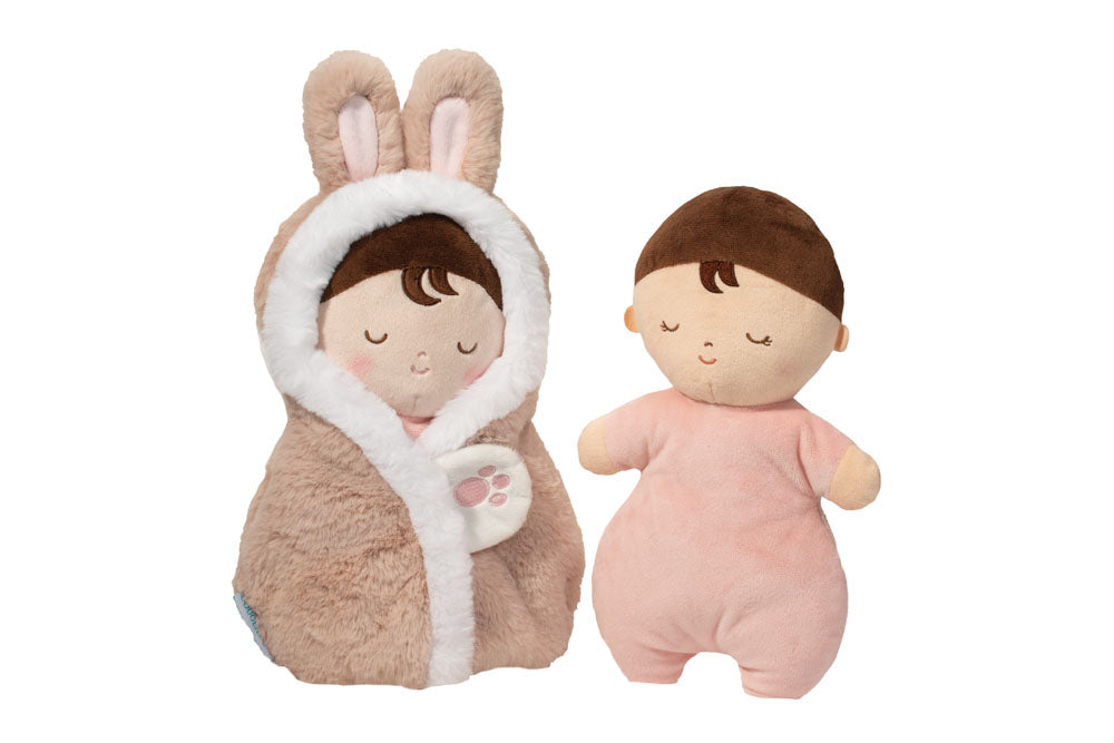 Baby Doll Plush Cuddle Hug Bunny