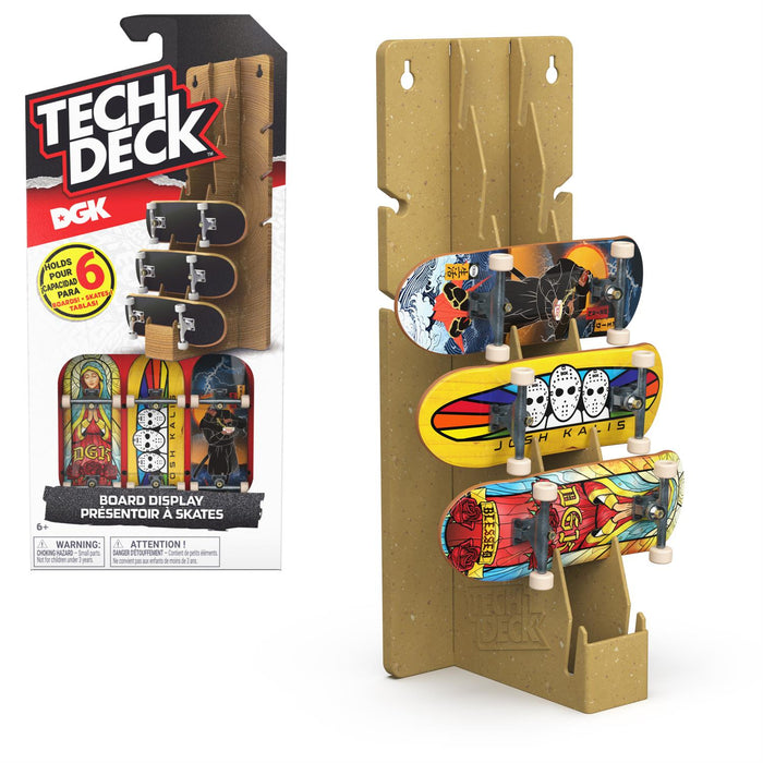 Tech Deck Fingerboard Display Stand and Skateboard Wall Mount Assortment