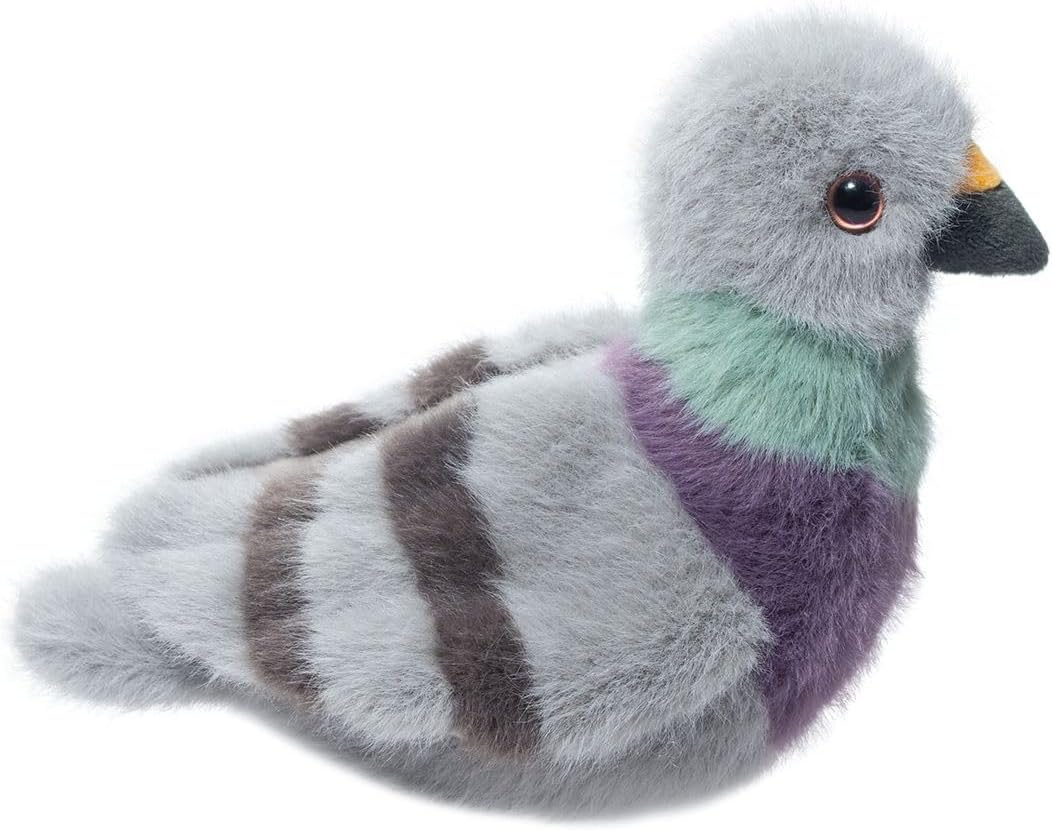 Douglas Parker Pigeon Stuffed Animal Soft Plush 7-Inch
