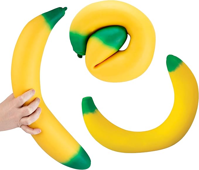 Orb Easy Squeezey Stretchy Banana JUMBO