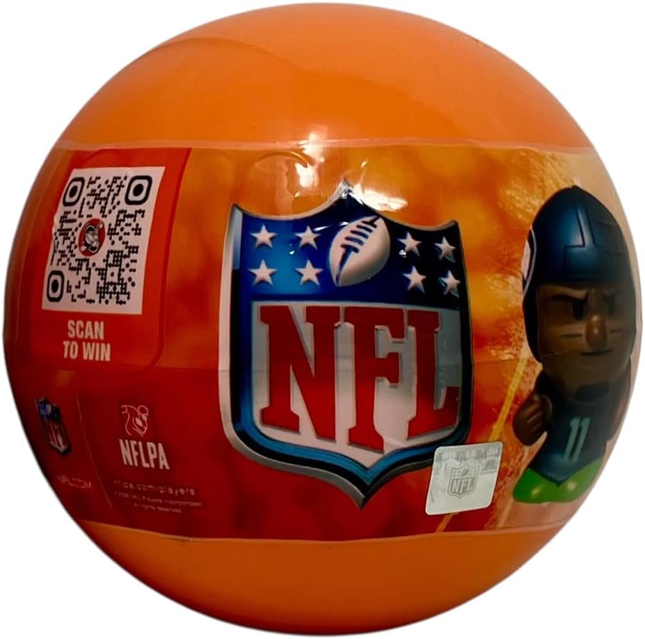 SqueezyMates NFL Football Series 6 Jumbo Squeezy Mate Capsule Blind Pack