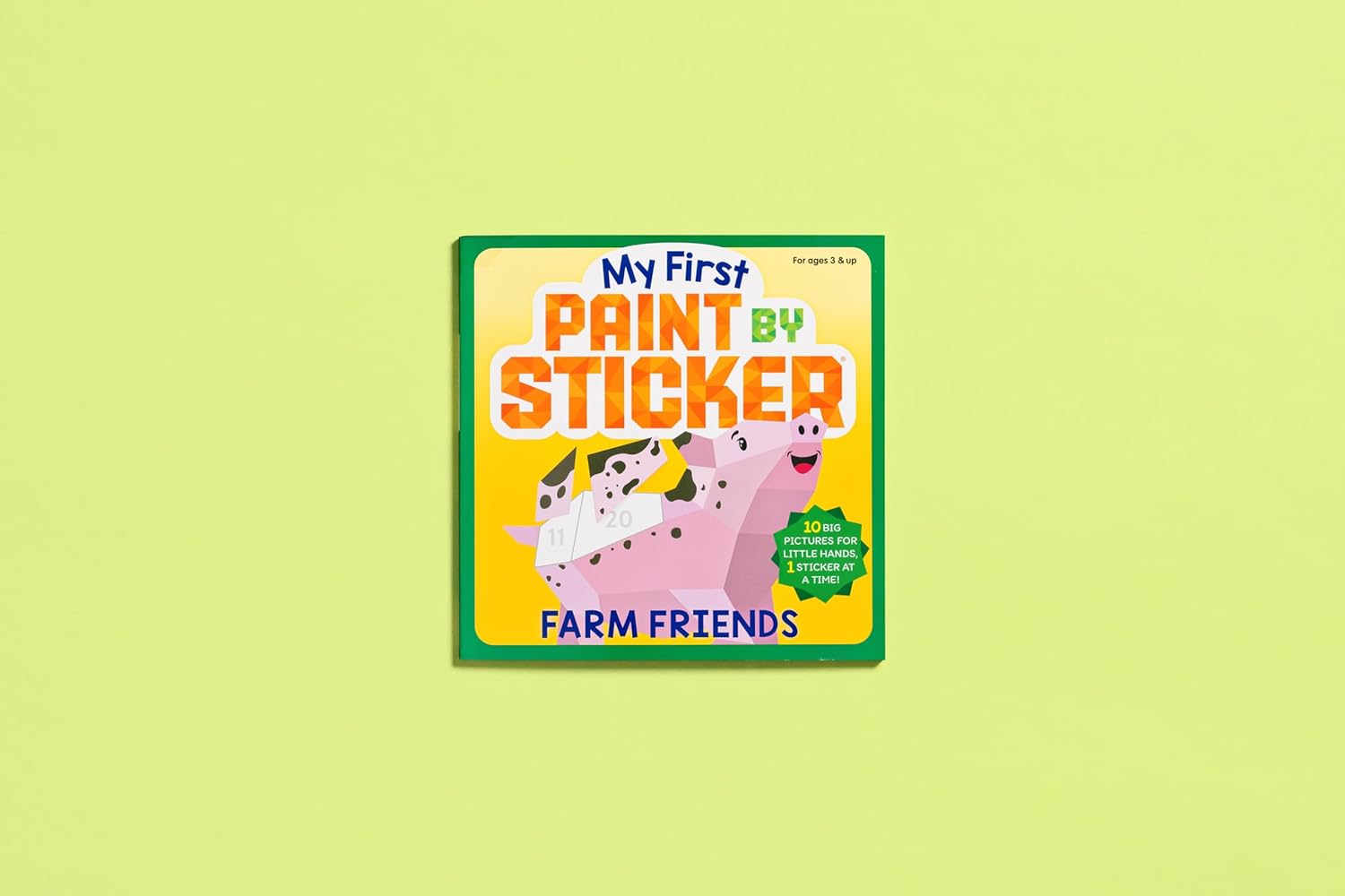 My First Paint by Sticker Farm Friends Activity Book for Toddlers