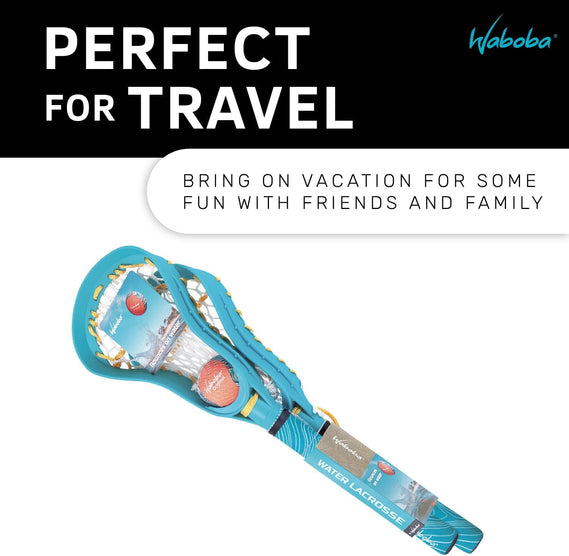 Waboba Mini Water Lacrosse Set: Bouncing Ball, Portable, Ultimate Water Fun