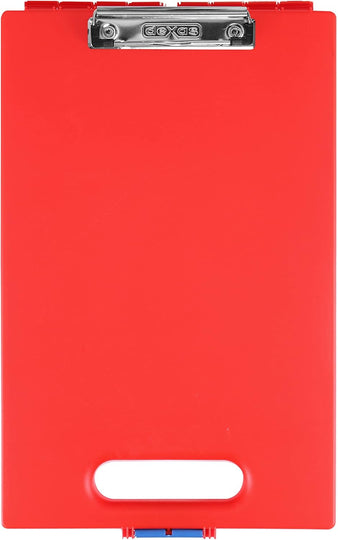 Red Clipcase With Storage and Handle