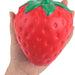Anboor Jumbo Strawberry Squishy Toy Slow Rising Scented 4.7in