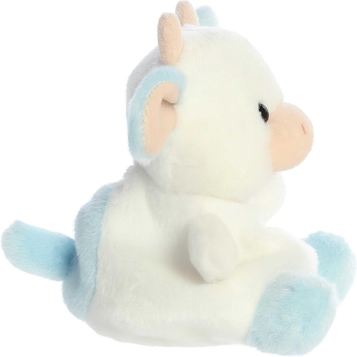 Aurora Palm Pals Skyla Blueberry Cow Plush