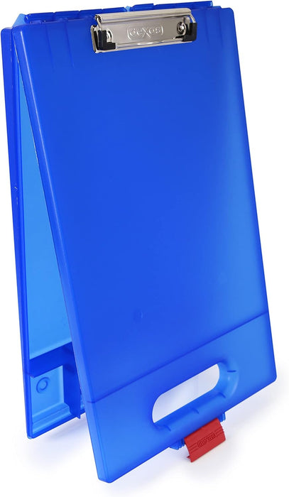 Blue Clipcase With Storage and Handle