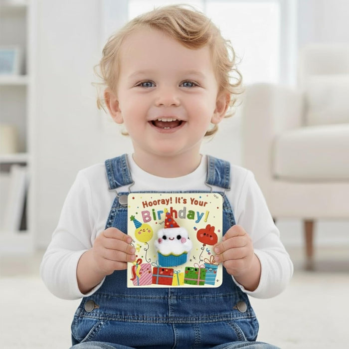 Cottage Door Press Hooray It's Your Birthday! Finger Puppet Board Book