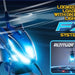 Odyssey Toys WhizzzCopter RC Helicopter Toy