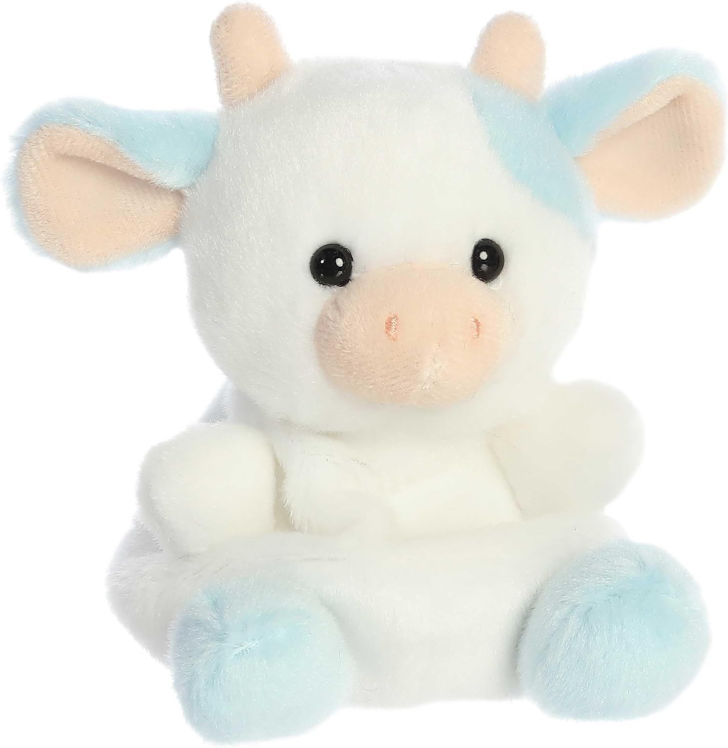 Aurora Palm Pals Skyla Blueberry Cow Plush