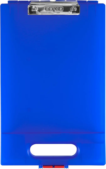 Blue Clipcase With Storage and Handle