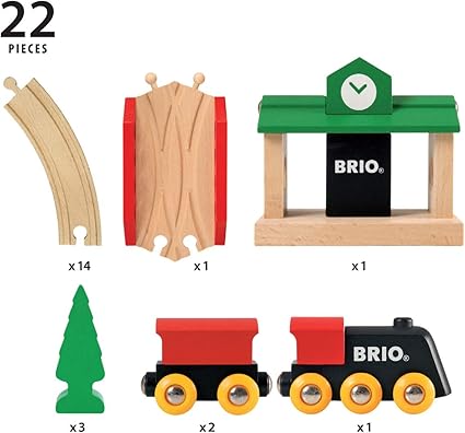 BRIO World - Classic Figure 8 Set - Train Set