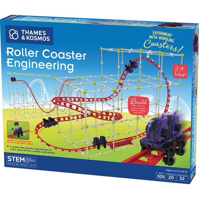 Thames & Kosmos Roller Coaster Engineering Science Kit