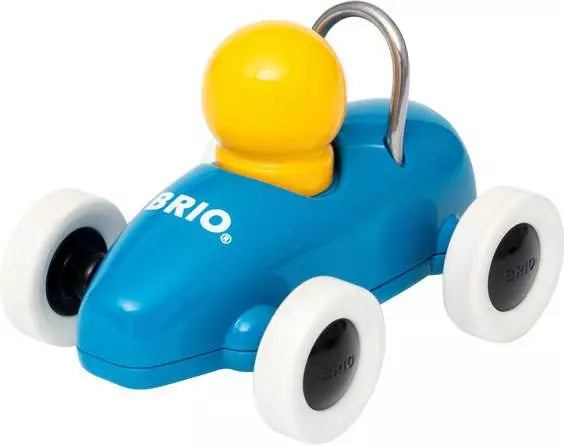 BRIO Pullback Race Car - Wooden toy for toddlers 18 months up