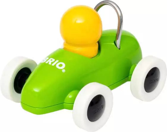 BRIO Pullback Race Car - Wooden toy for toddlers 18 months up