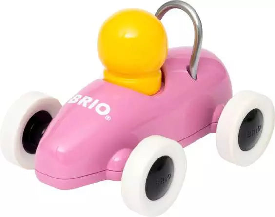 BRIO Pullback Race Car - Wooden toy for toddlers 18 months up