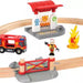 BRIO World Firefighter Train Set