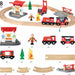 BRIO World Firefighter Train Set