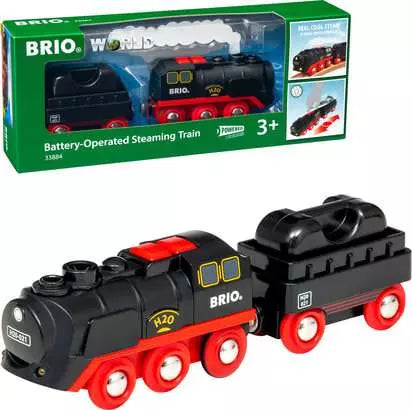 BRIO World Battery-operated Steaming Train