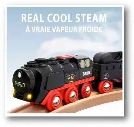 BRIO World Battery-operated Steaming Train