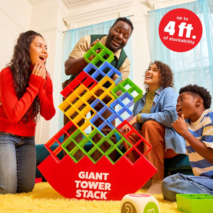 What Do You Meme? Giant Tower Stack Balance Game