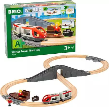 BRIO World Starter Travel Train Set