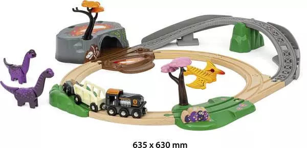 BRIO World Train Set Dinosaur Adventure Set