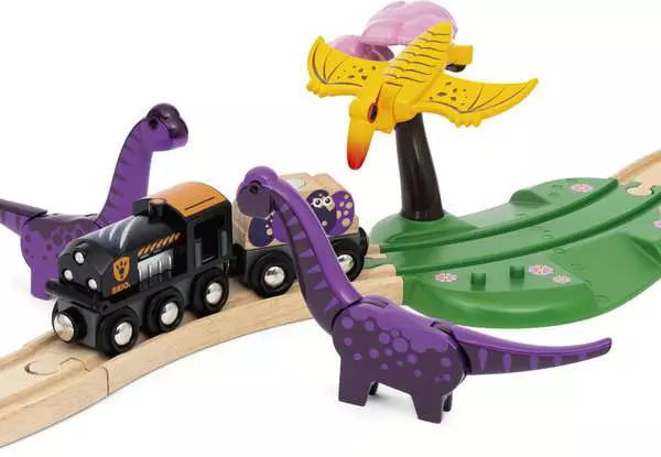 BRIO World Train Set Dinosaur Adventure Set