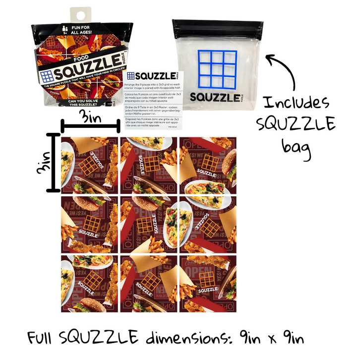 Food Squzzle Puzzle
