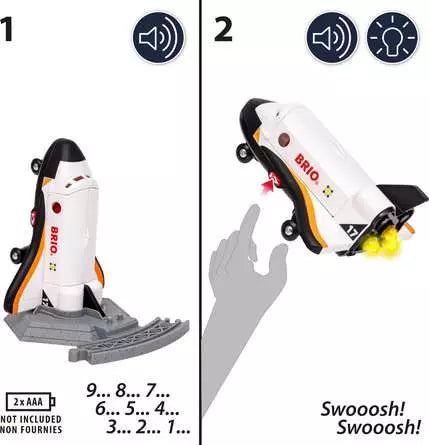 BRIO World Space Shuttle Vehicle Playset