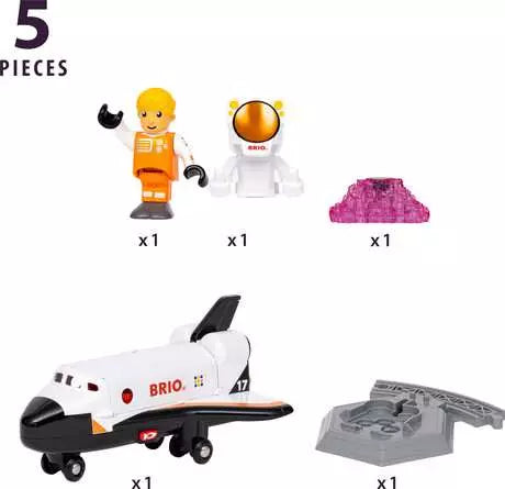 BRIO World Space Shuttle Vehicle Playset