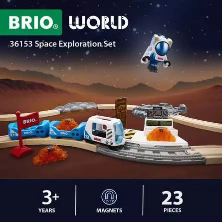 BRIO World Space Exploration Train Set