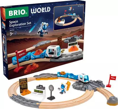 BRIO World Space Exploration Train Set