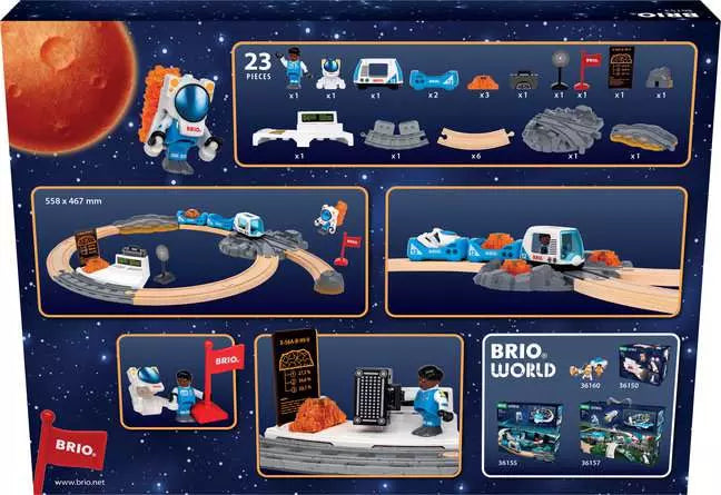BRIO World Space Exploration Train Set