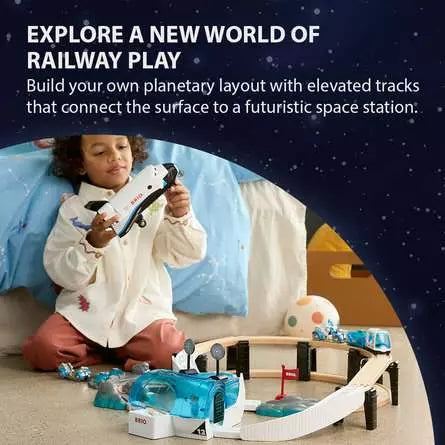 BRIO World Space Station Train Set