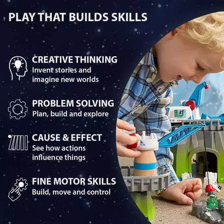 BRIO World Space Station Train Set