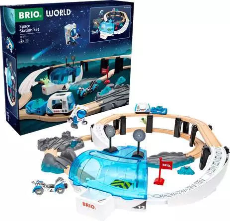 BRIO World Space Station Train Set