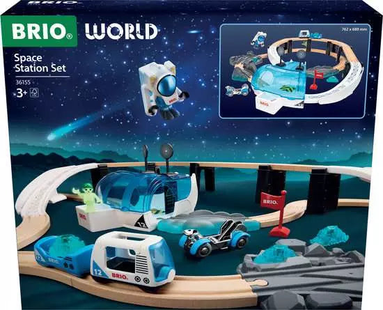 BRIO World Space Station Train Set