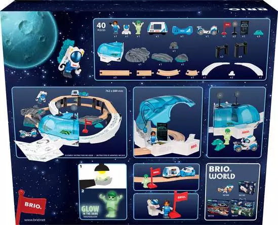 BRIO World Space Station Train Set