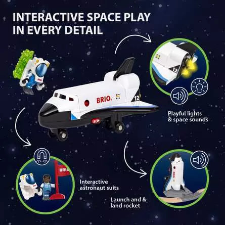 BRIO World Space Deluxe Train Set