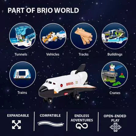 BRIO World Space Deluxe Train Set