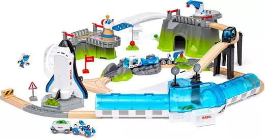 BRIO World Space Deluxe Train Set