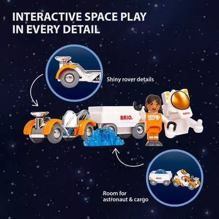 BRIO World Space Rover Vehicle Playset